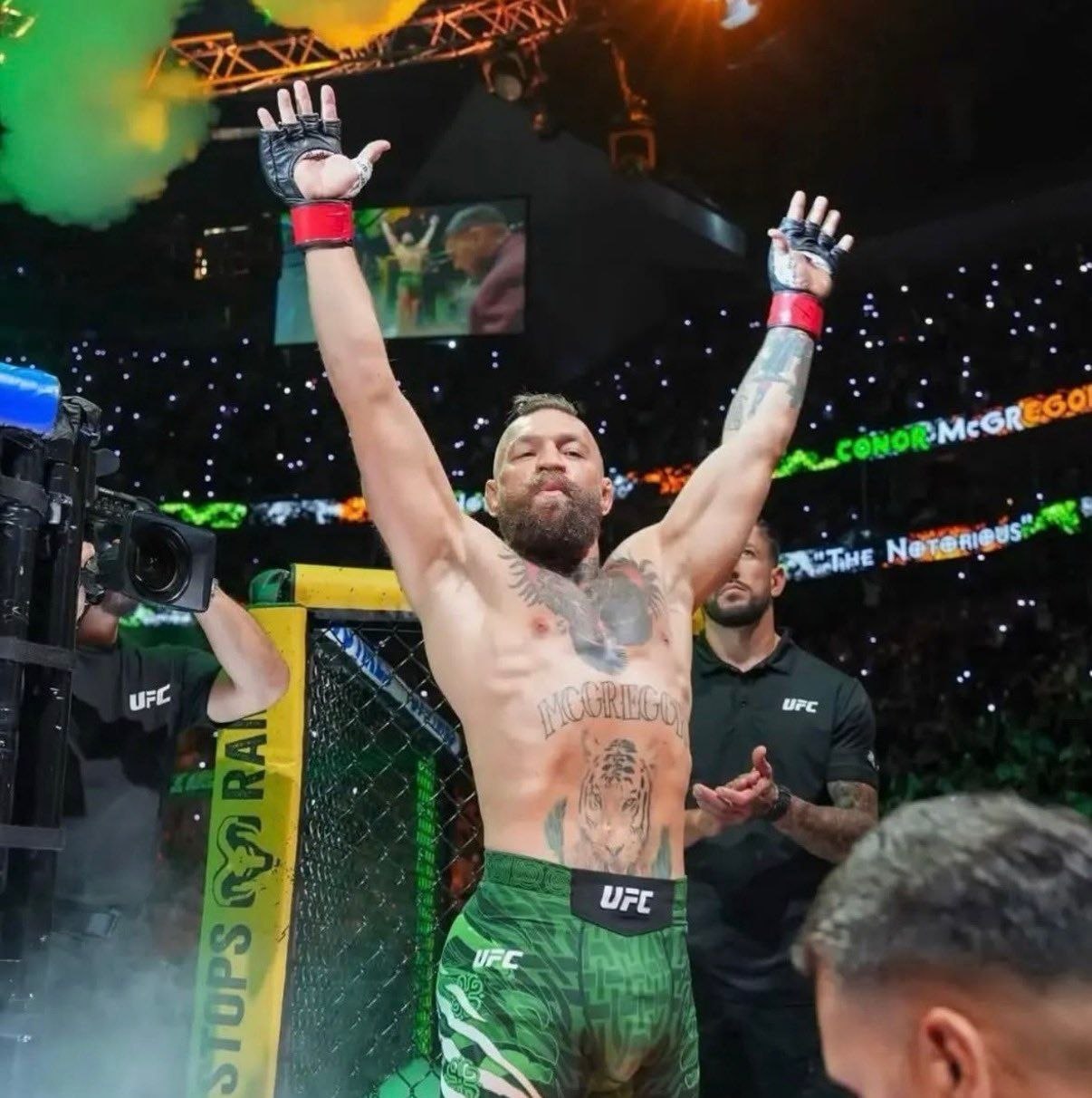 Conor McGregor confident before UFC 329