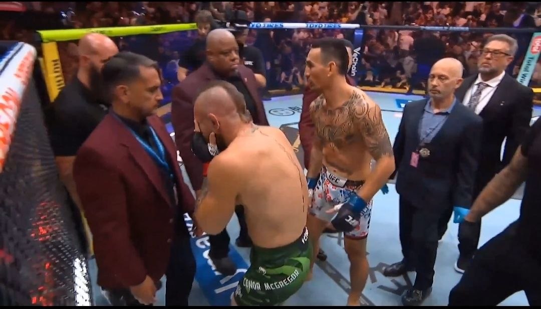 Conor McGregor injured at UFC 329